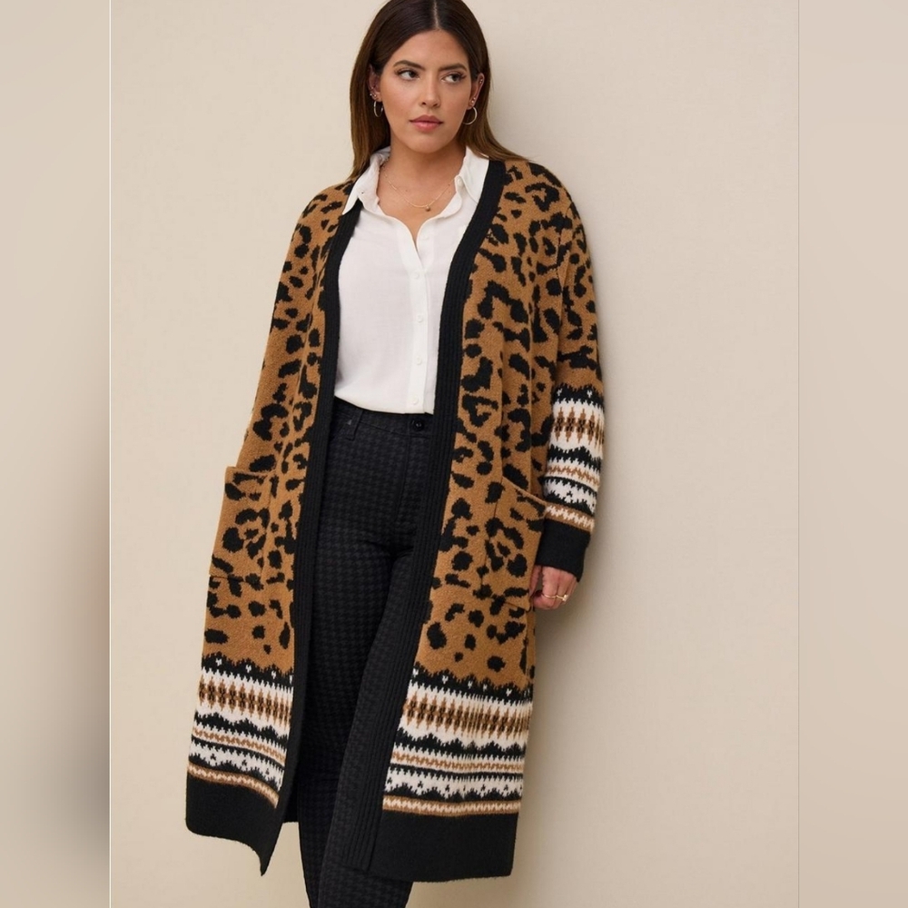 Vegan Cashmere Duster Sweater